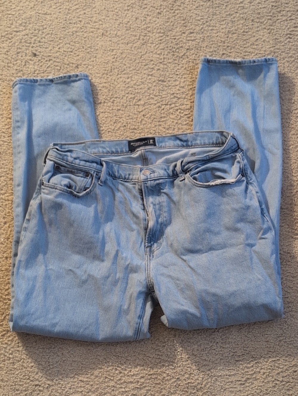 Abercrombie & Fitch A&f Vintage Stretch Athletic Loose 38W 34L